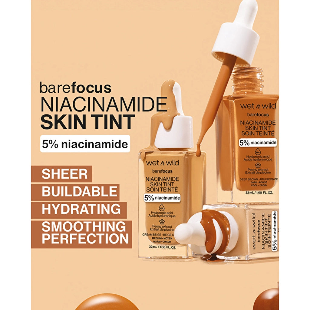 wet n wild Niacinamide Skin Tint Foundation Fair
