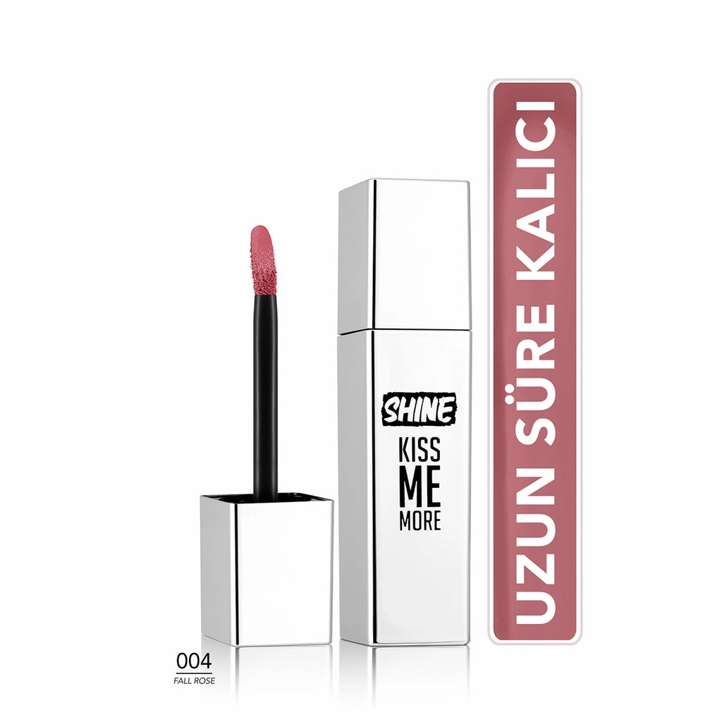 Flormar Shine Kiss Me More Long Lasting & Bright Finish Liquid Lipstick 011 Candy