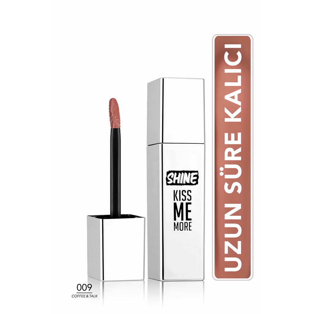 Flormar Shine Kiss Me More Long Lasting & Bright Finish Liquid Lipstick 011 Candy