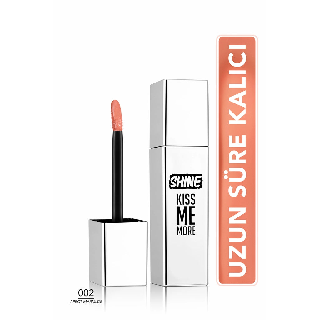 Flormar Shine Kiss Me More Long Lasting & Bright Finish Liquid Lipstick 011 Candy