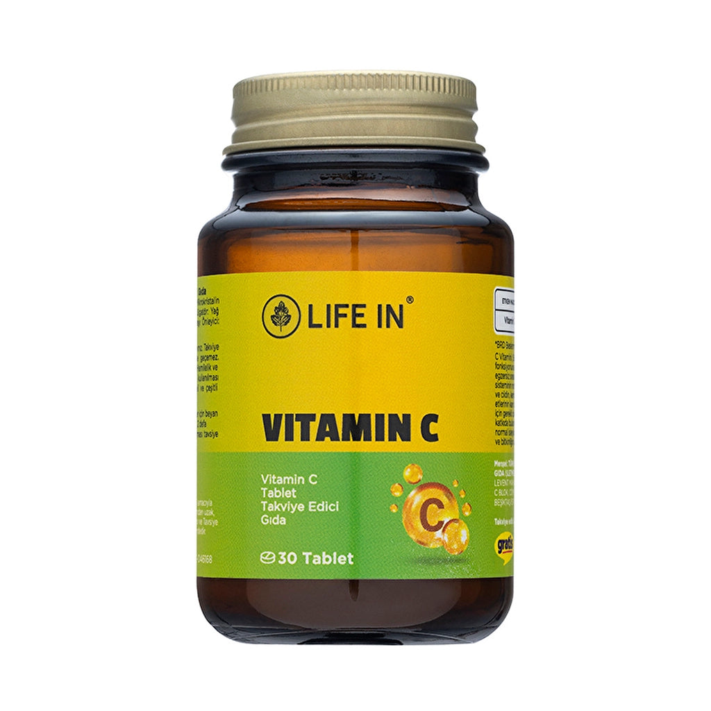 Life In Food Supplement Containing Vitamin C 30 Tablets