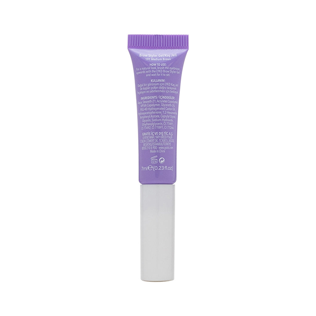 LYKD Eyebrow Gel 191 Medium Brown