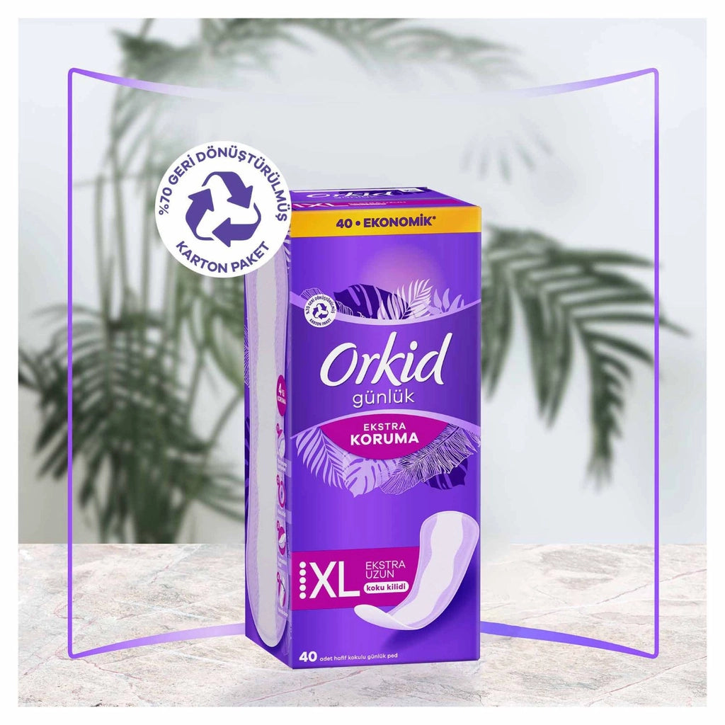 Orkid Extra Protection Extra Long Daily Pads 40pcs