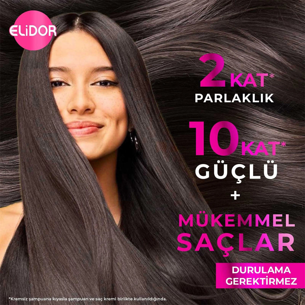 Elidor Strong and Shiny Styling Hair Care Cream for Dry and Dull Hair 240 ml