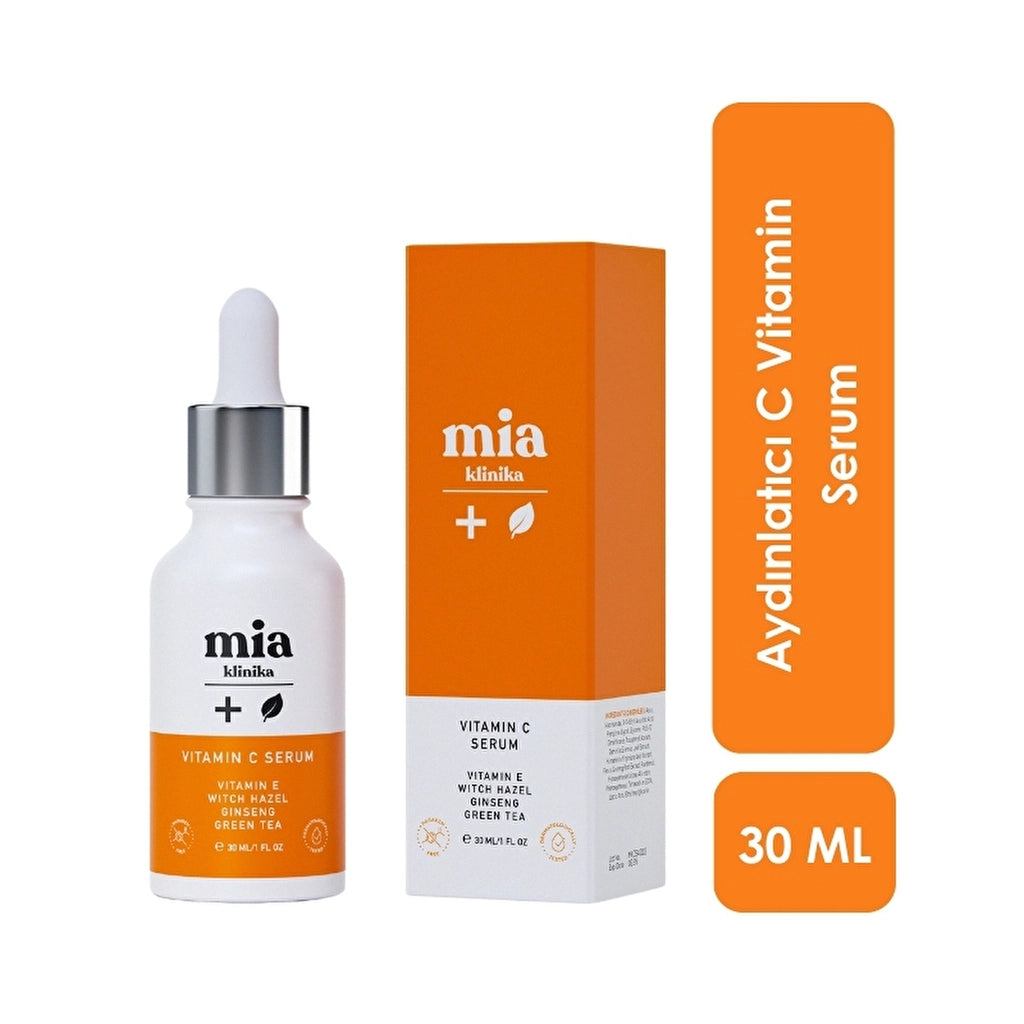 Mia Klinika Brightening Vitamin C Serum to Help Remove Pores and Blackheads 30 ml