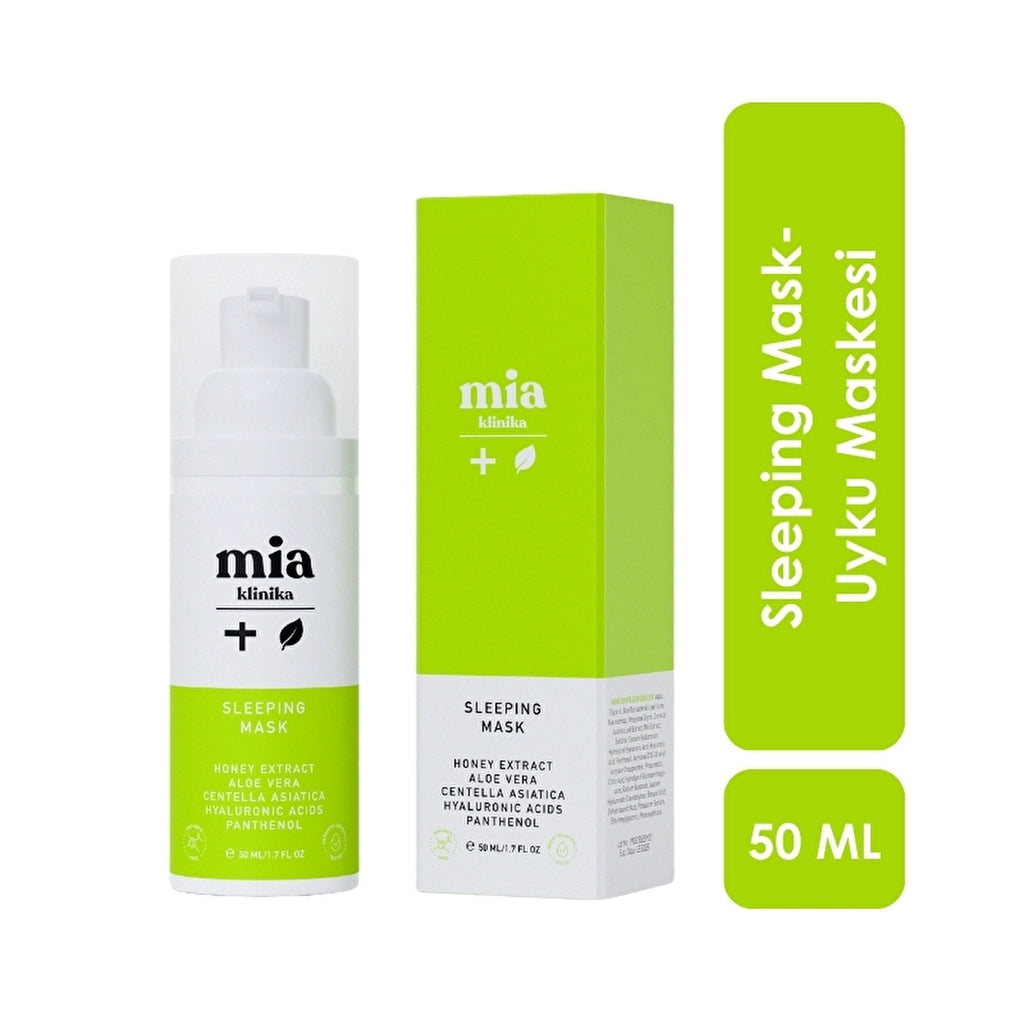 Mia Klinika Panthenol Honey and Cica Anti-Blemish & Anti-Wrinkle Radiance Moisturizing Face Mask