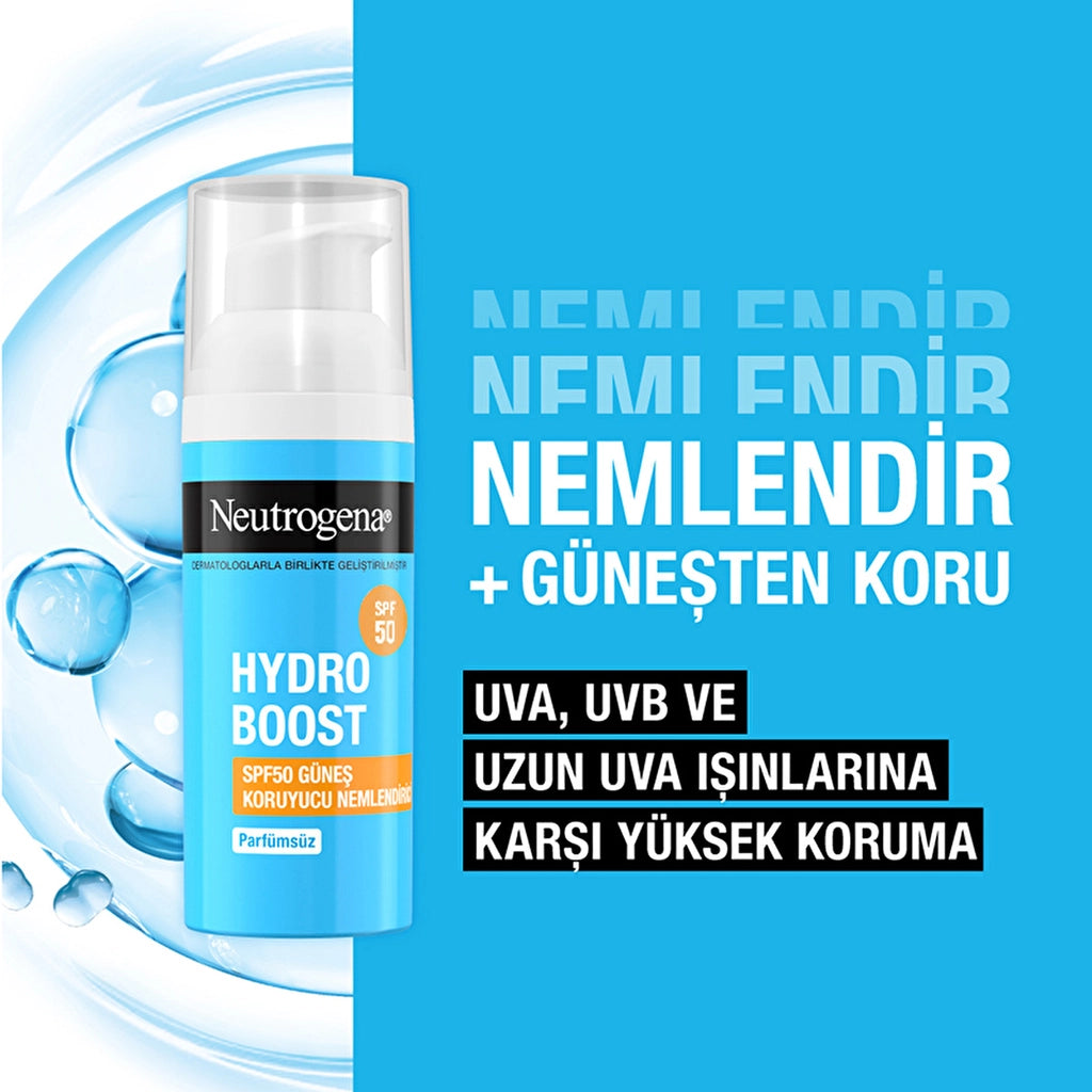 Neutrogena Hydro Boost SPF 50 Sunscreen Moisturizer 50 ml