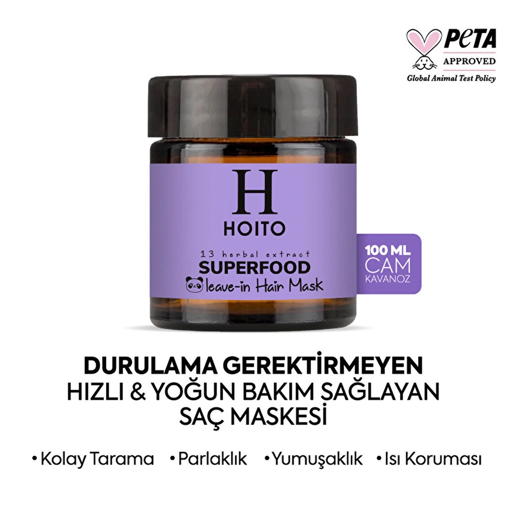Hoito Superfood Leave-in Nourishing Leave-in Hair Care Mask 100 ml