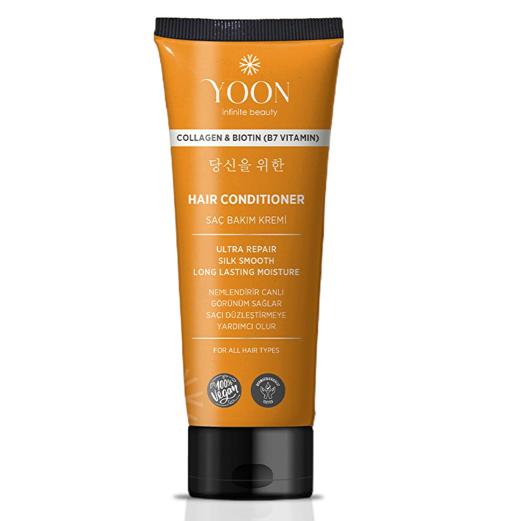Yoon Moisturizing, Nourishing and Repairing Vegan Hair Care Cream with Biotin B7 & Collagen 200 ml
