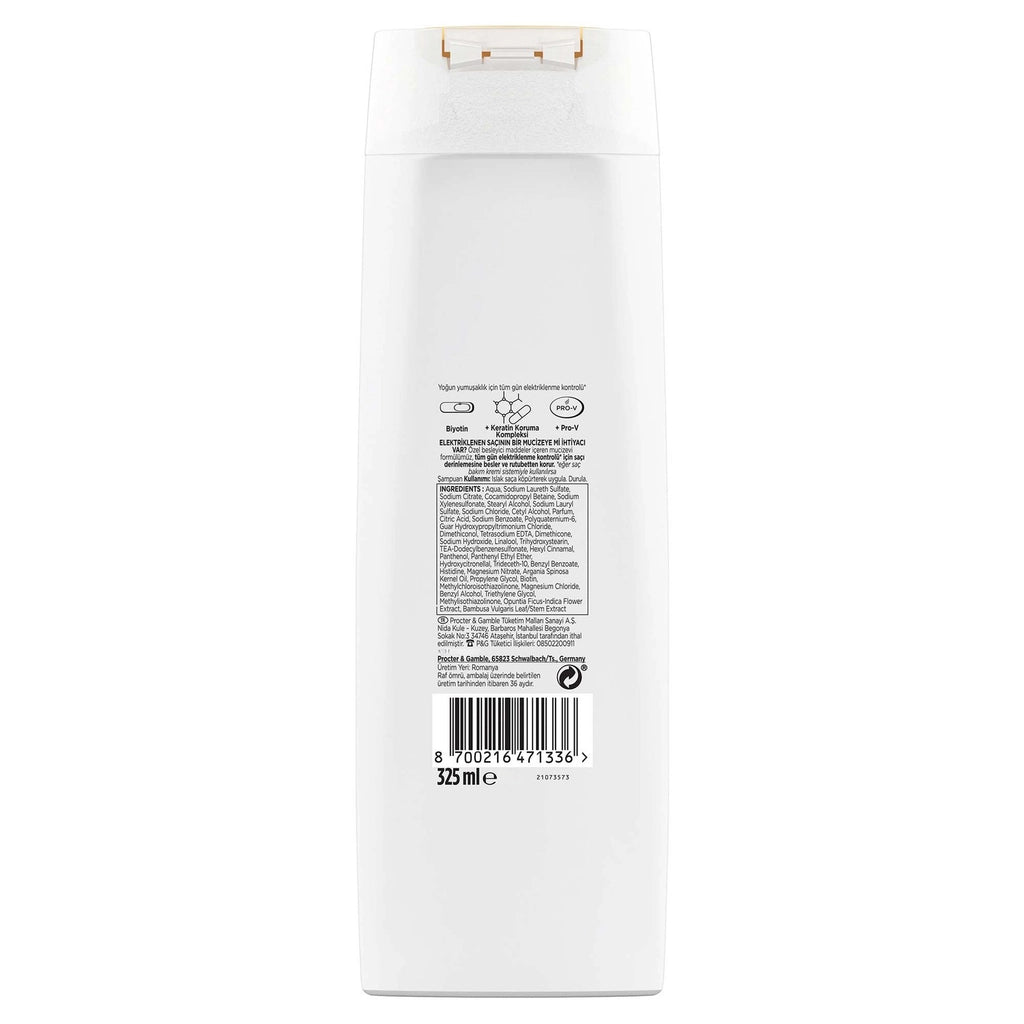 Pantene Pro-V Miracles Frizz No More Shampoo for Curly Hair 325 ml