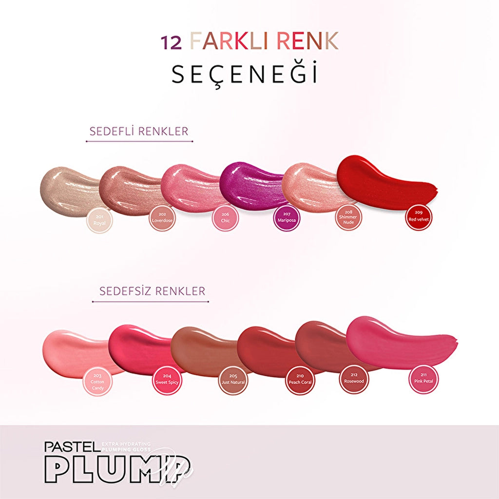 Pastel Profashion Plump Up Extra Hydrating Plumping Gloss 209