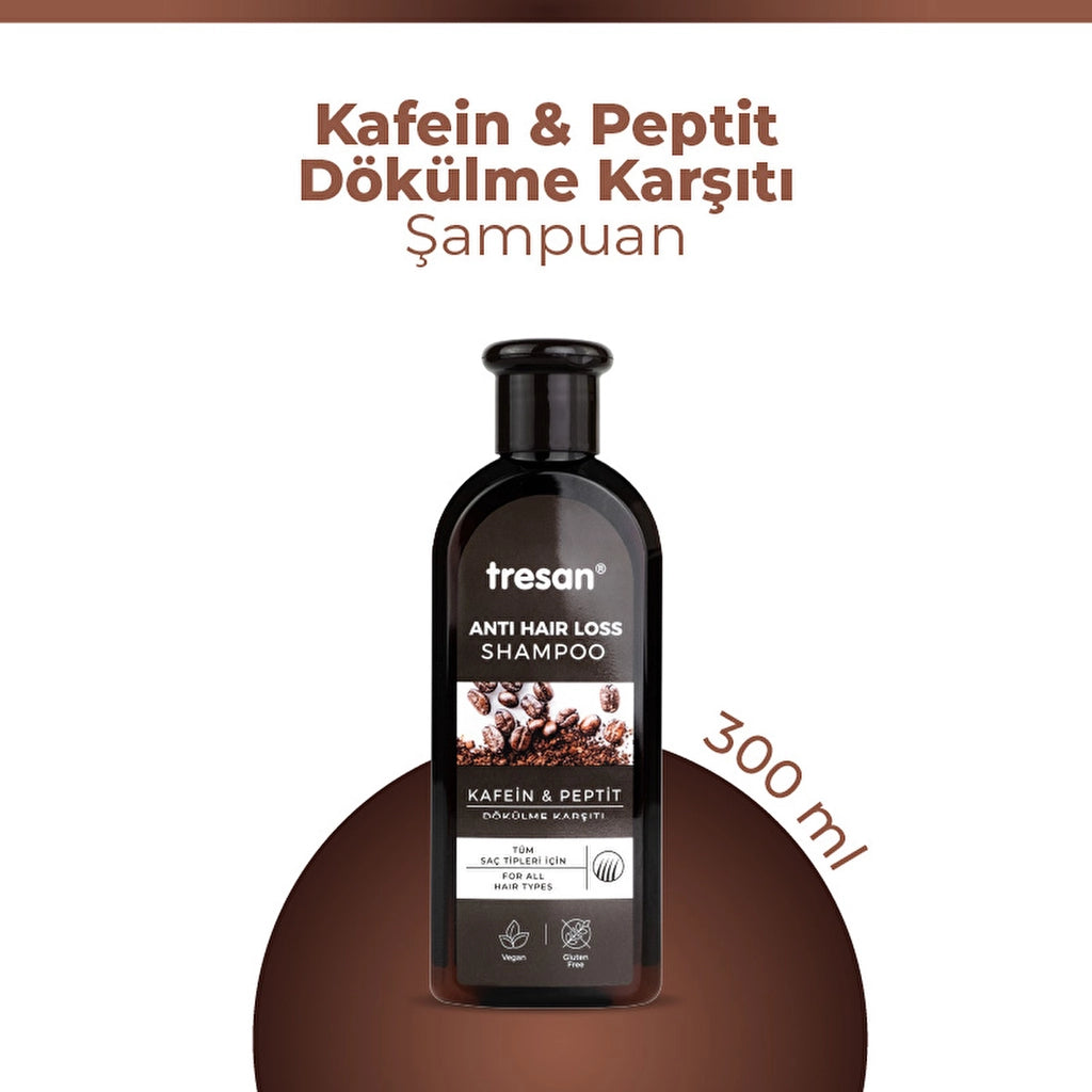 Tresan Caffeine & Peptide Anti-Hair Care Shampoo 300 ml