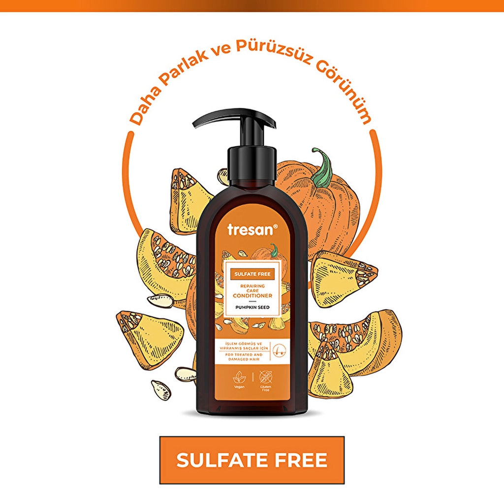 Tresan Pumpkin Seed Repairing Sulfate-Free Conditioner 300 ml