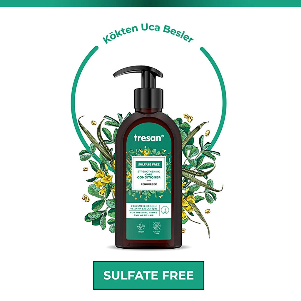 Tresan Fenugreek Strengthening Sulfate-Free Conditioner 300 ml