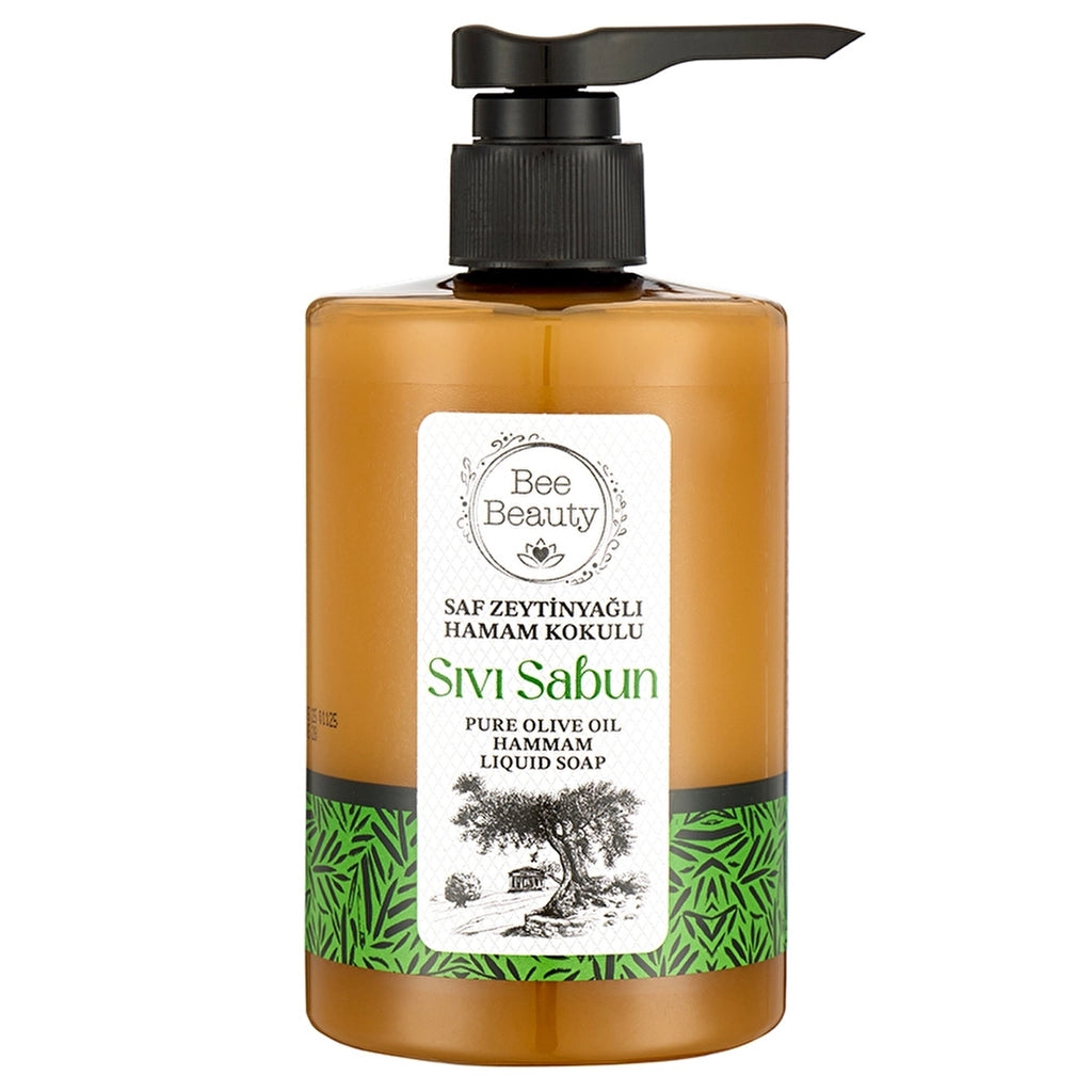 Bee Beauty Pure Olive Oil Turkish Bath Scented Liquid Soap 500 ml
