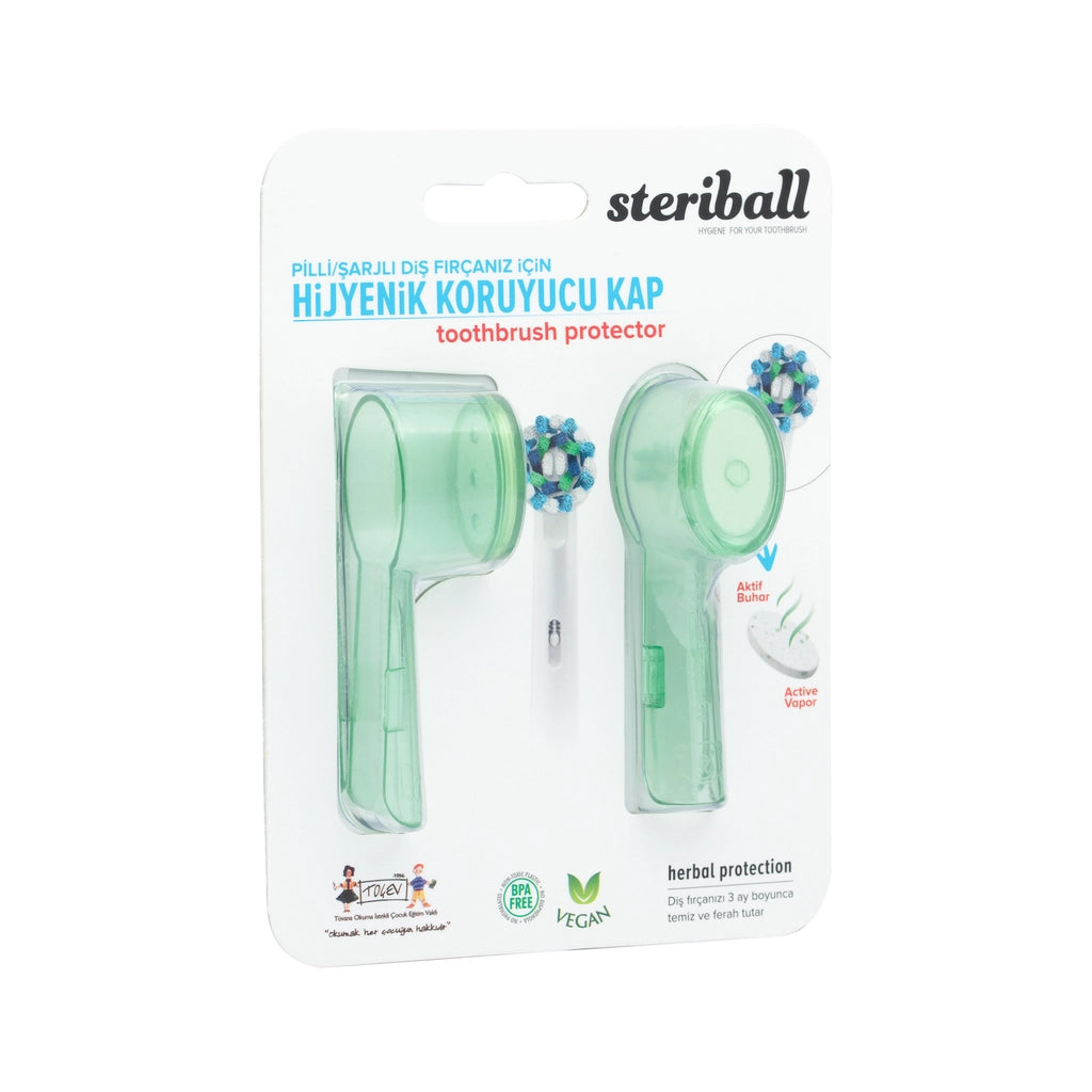 Steriball Hygienic Toothbrush Protection Case for Electric and Battery Operated Toothbrushes (Assorted)