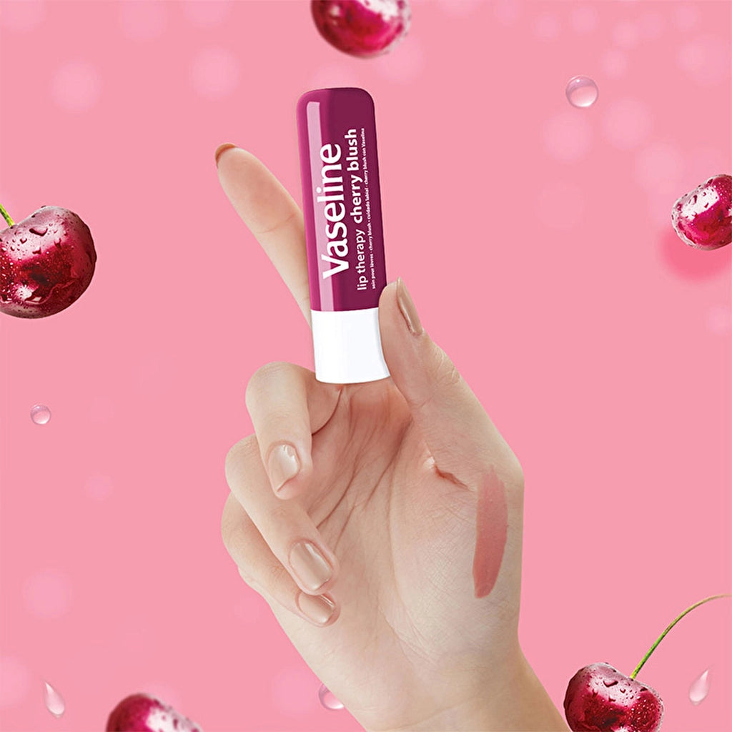 Vaseline Lip Therapy Lip Care Cream Cherry Blush 4.8 gr