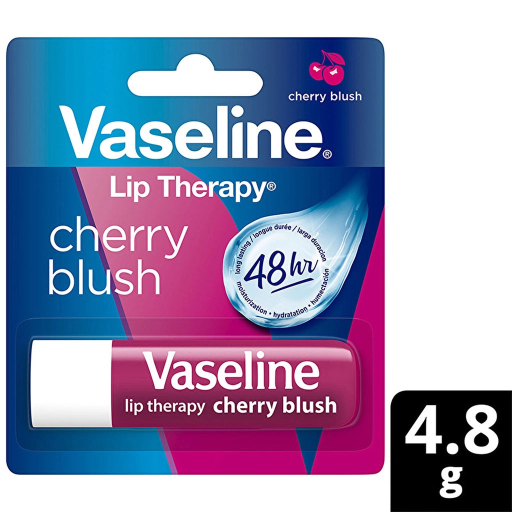 Vaseline Lip Therapy Lip Care Cream Cherry Blush 4.8 gr
