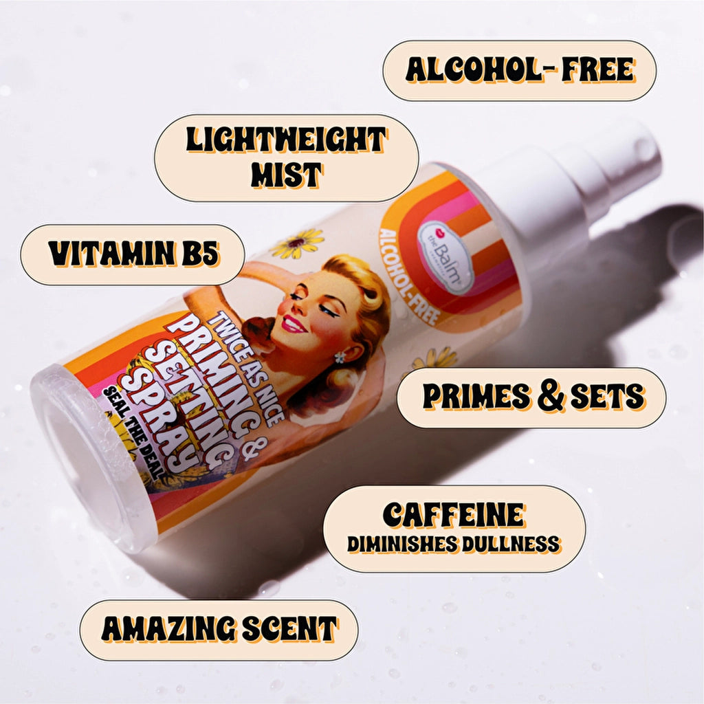 theBalm Twice as Nice Priming Setting Spray