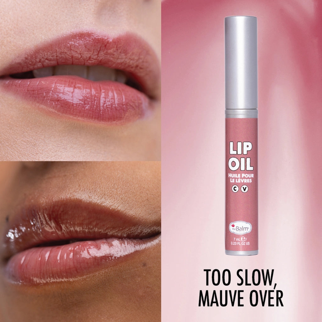 theBalm Lip Oil Lip Oil Too Slow, Mauve Over