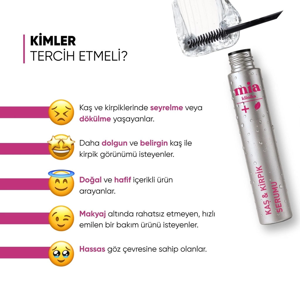 Mia Klinika Eyebrow Eyelash Serum 6 ml