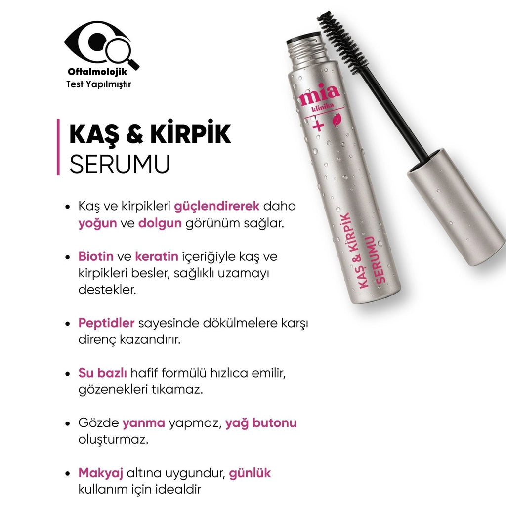 Mia Klinika Eyebrow Eyelash Serum 6 ml