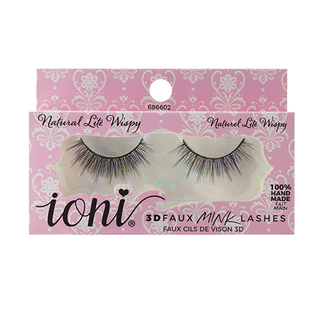 IONI 3D False Eyelashes Natural Wispy