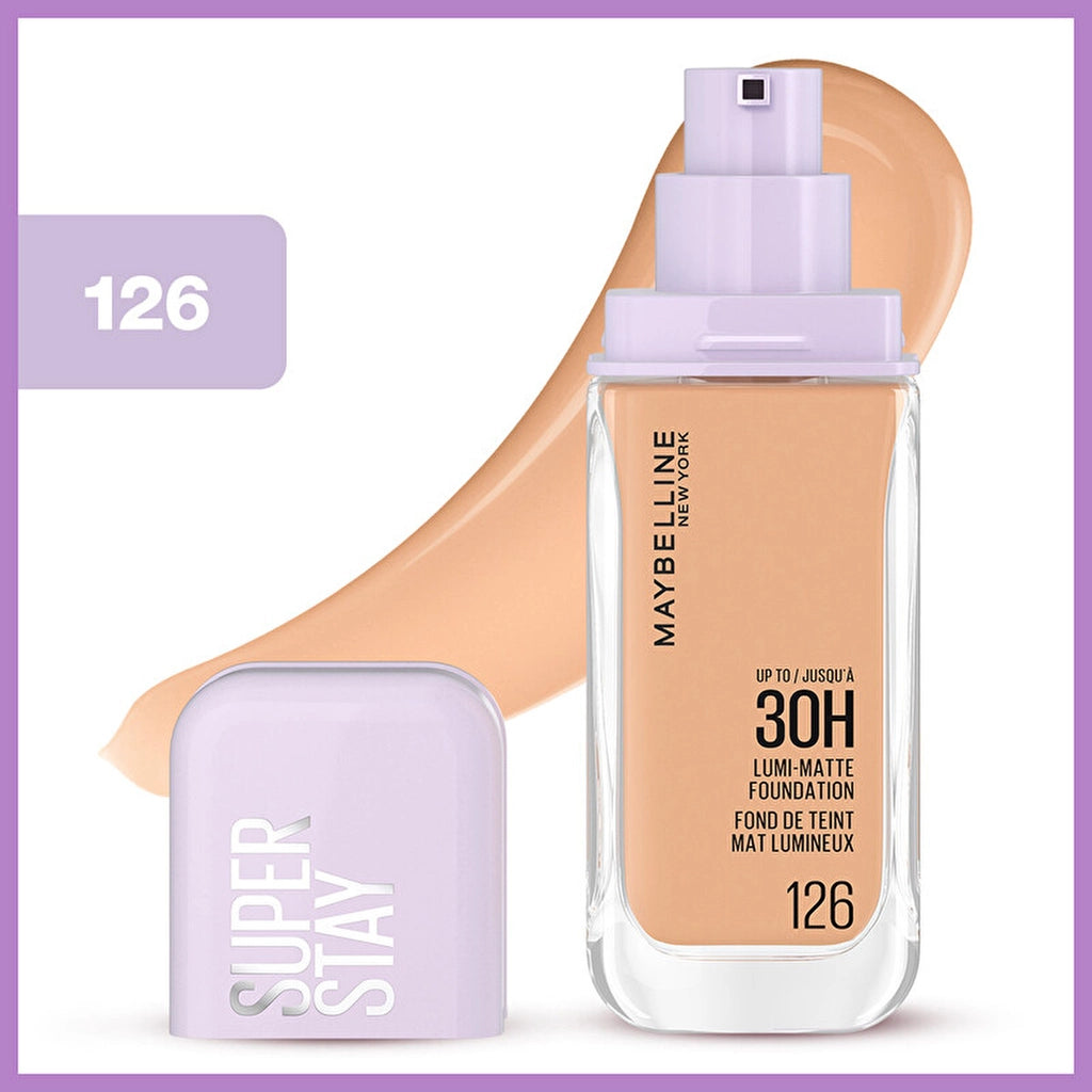 Maybelline New York Super Stay Lumi Matte Foundation 126