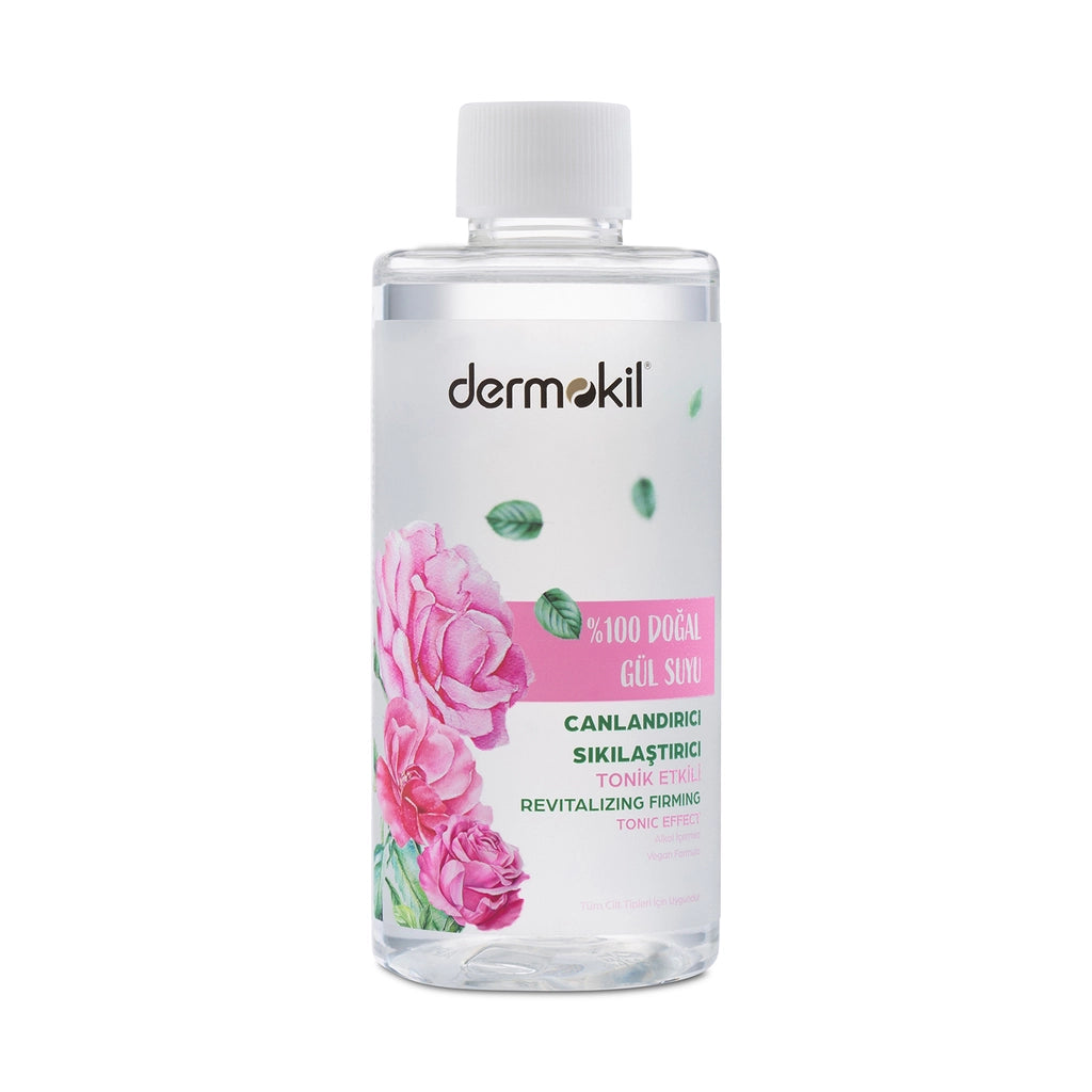 Dermokil 100% Natural Rose Water with Tonic Effect 200 ml