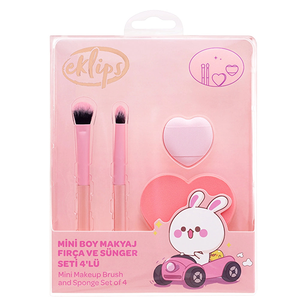 Eklips Character Set of 2 Brush and 2 Sponges