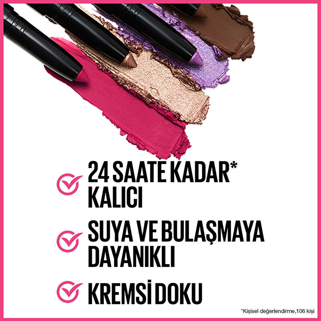 Maybelline New York Color Tattoo Gel Eyeshadow Inspired