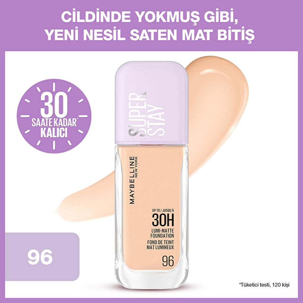 Maybelline New York Super Stay Lumi Matte Foundation 126