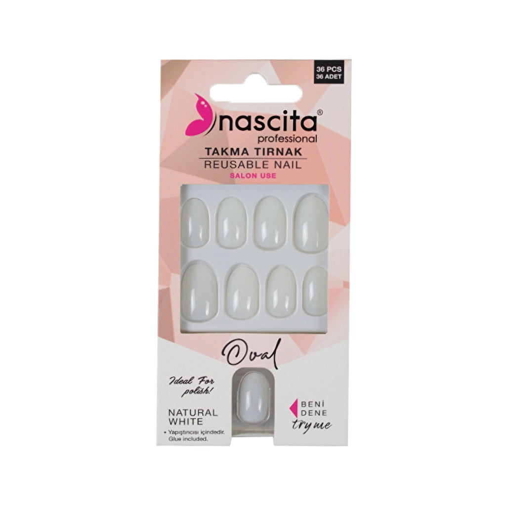 Nascita False Nails Oval 36-Piece