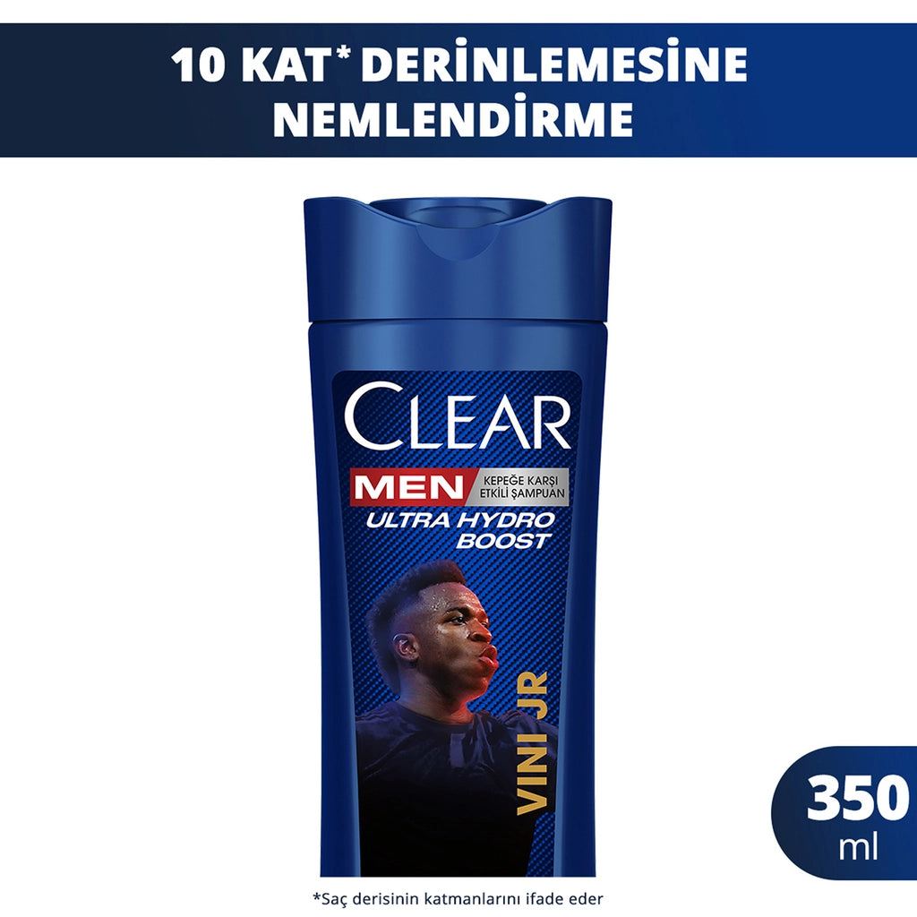 Clear Men Legends Vinicius Junior Shampoo 350 ml