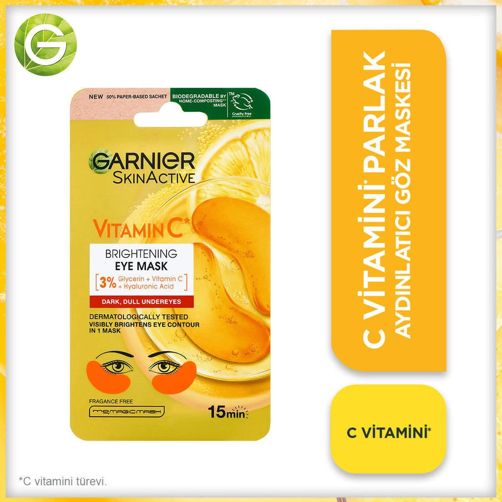 Garnier Vitamin C Bright Brightening Eye Mask