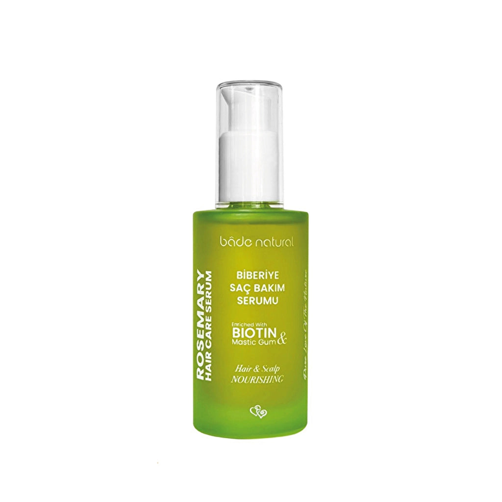 Bade Natural Rosemary Oil and Biotin Complex Hair Care Serum for Hair Loss and Damaged Hair 50 ml