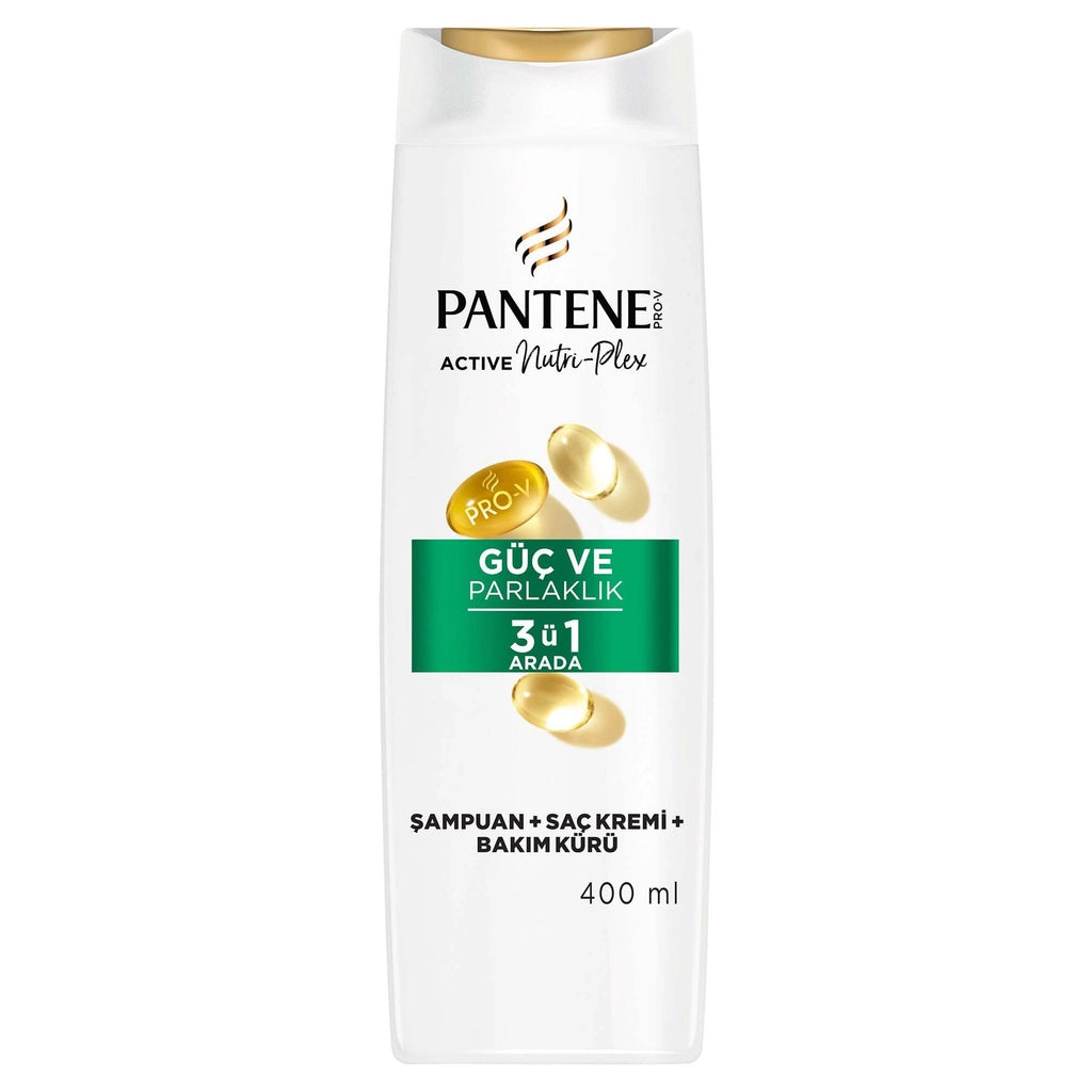 Pantene Power & Shine 3 in 1 Shampoo 400 ml