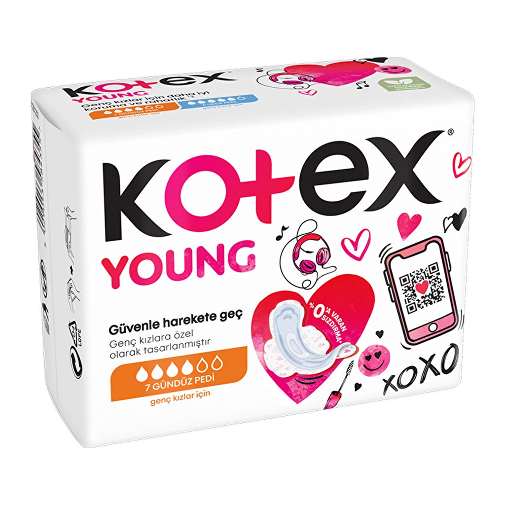 Kotex Young Single Pack Day 7 Pack