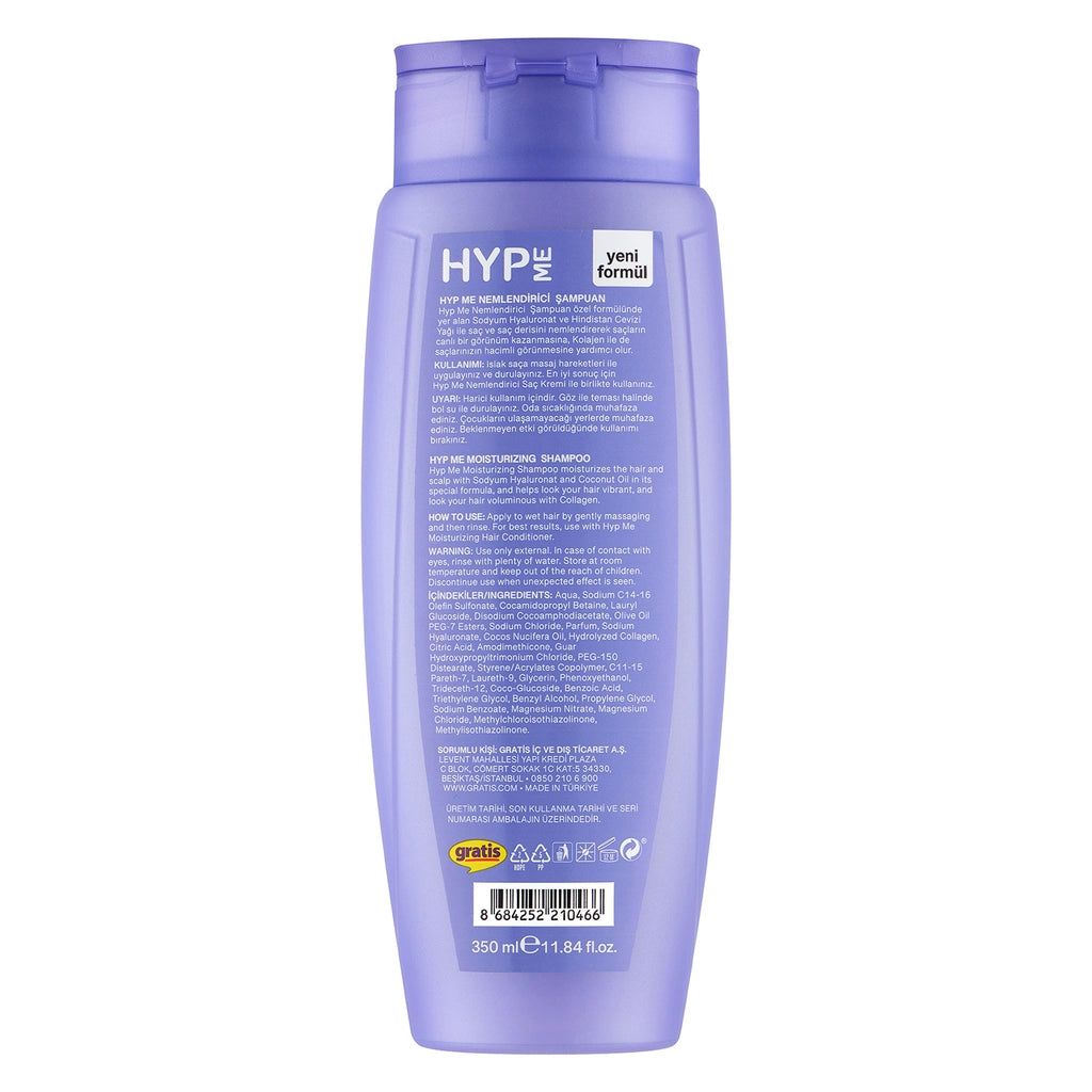 Hyp Me Moisturizing Shampoo 350 ml
