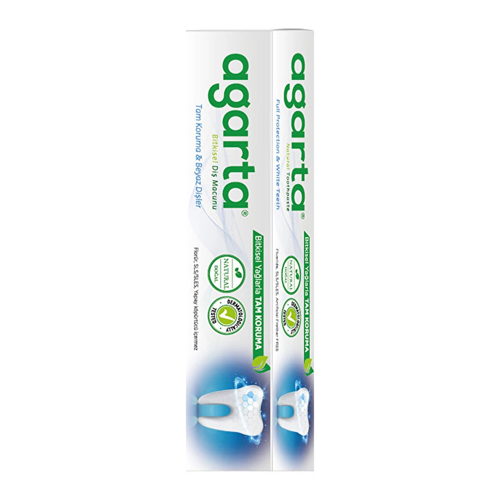 Agarta Natural Plant Extract Fluoride-Free Whitening Toothpaste 100 ml