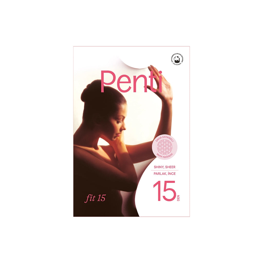 Penti Fit 15 Plum Pantyhose 2