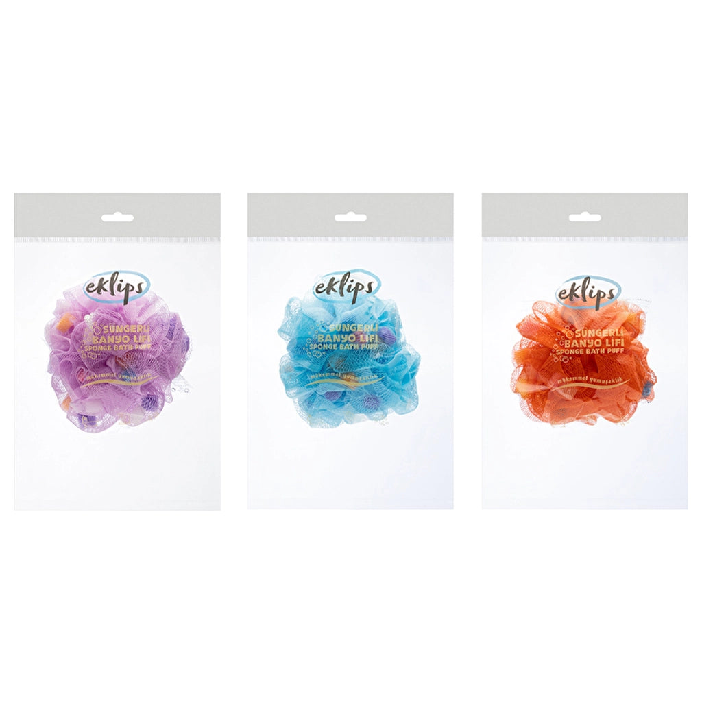 Eklips Bath Loofah with Sponge (Assorted)
