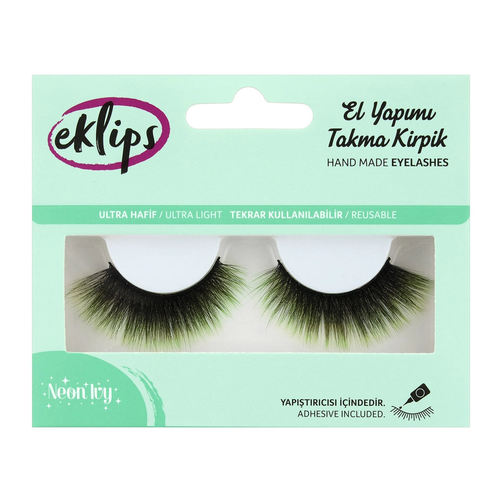 Eklips False Eyelashes Neon Ivy