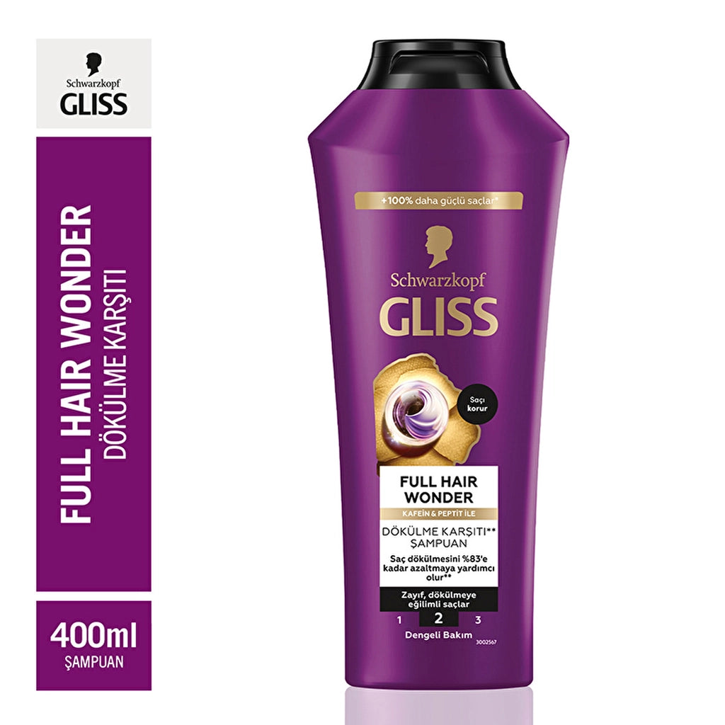 Gliss Full Hair Wonder Shampoo 400 ml