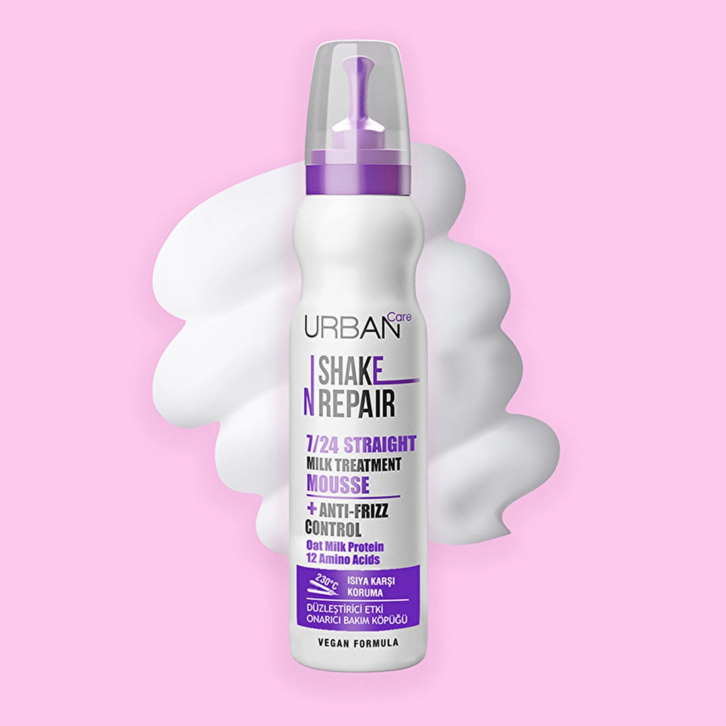 Urban Care Shake N Repair 24/7 Hair Care Mousse with Straightening Effect 150 ml