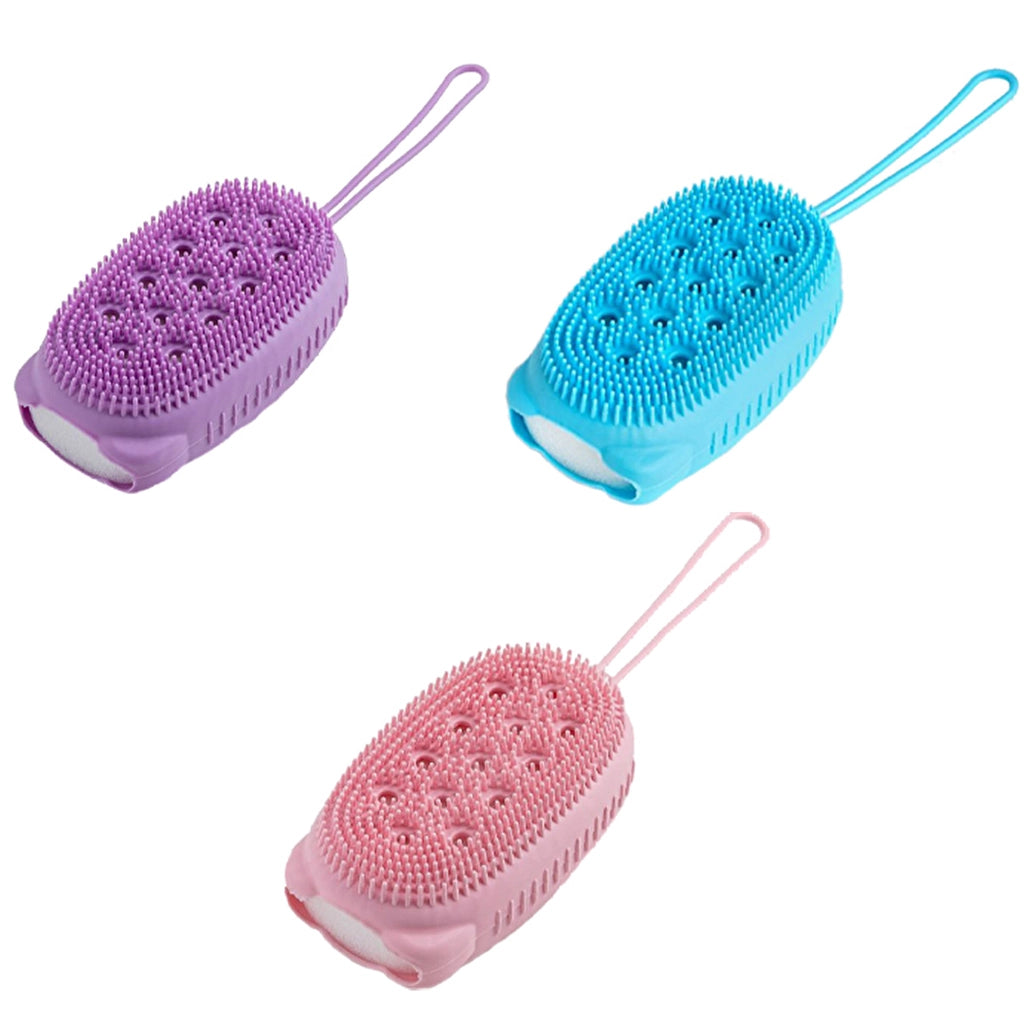 The Bath Bunny Sponge Silicone Body Cleansing Brush (Assorted)
