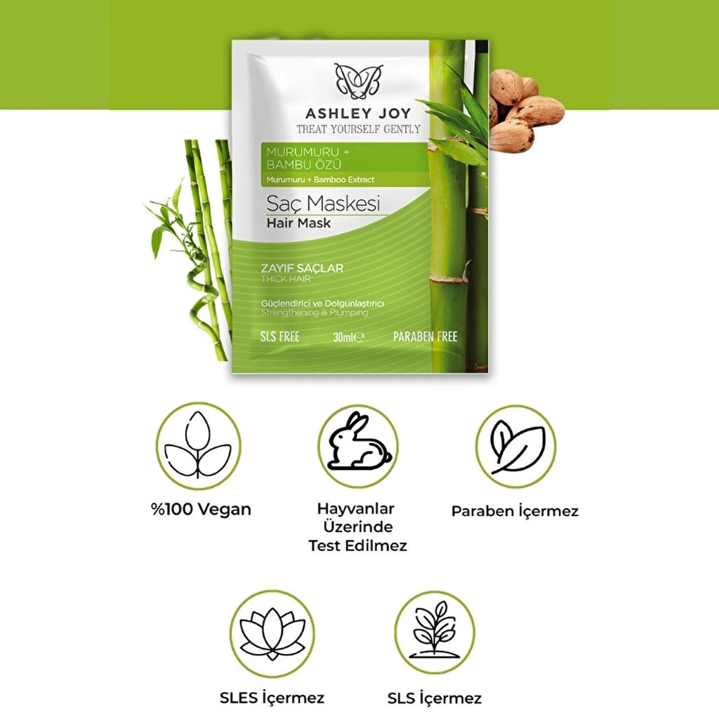 Ashley Joy Hair Mask Strengthening & Plumping 30 ml