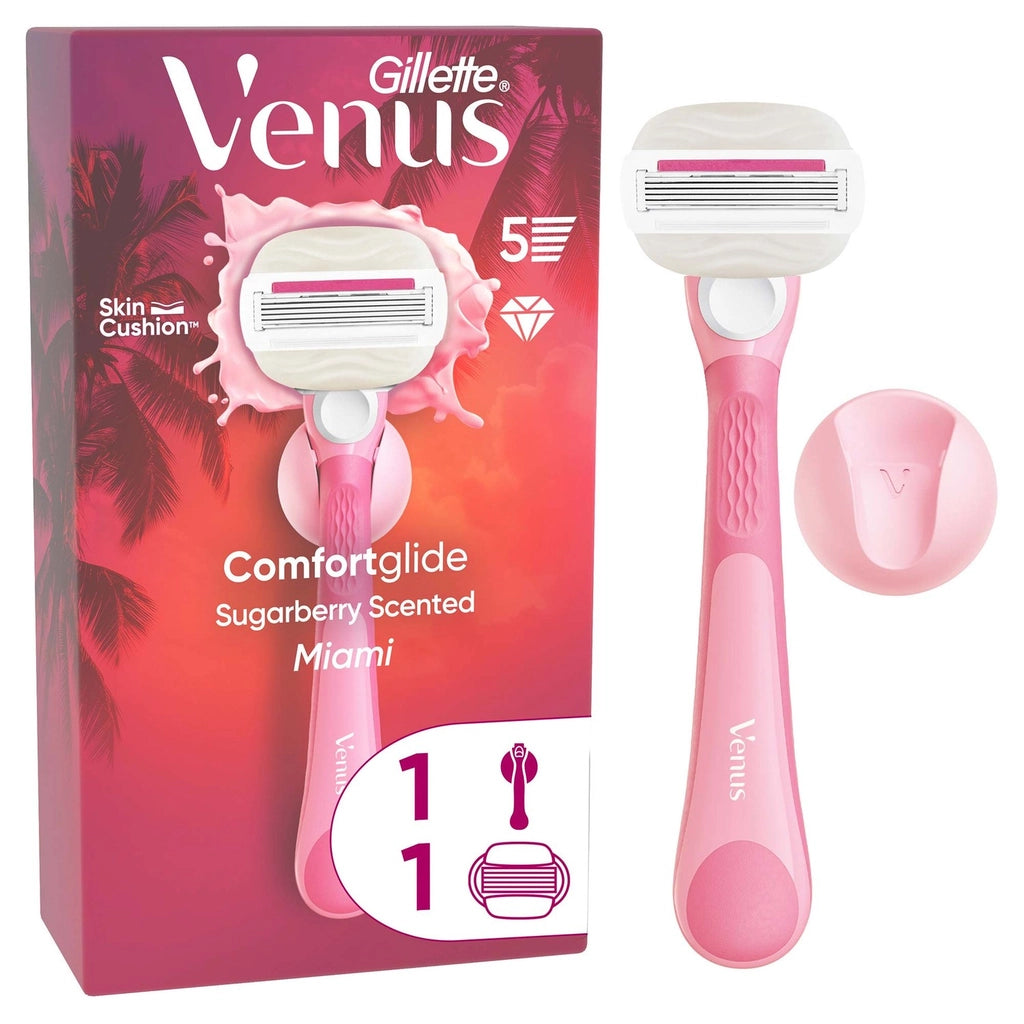 Gillette Venus ComfortGlide Sugarberry Scented Miami Women&