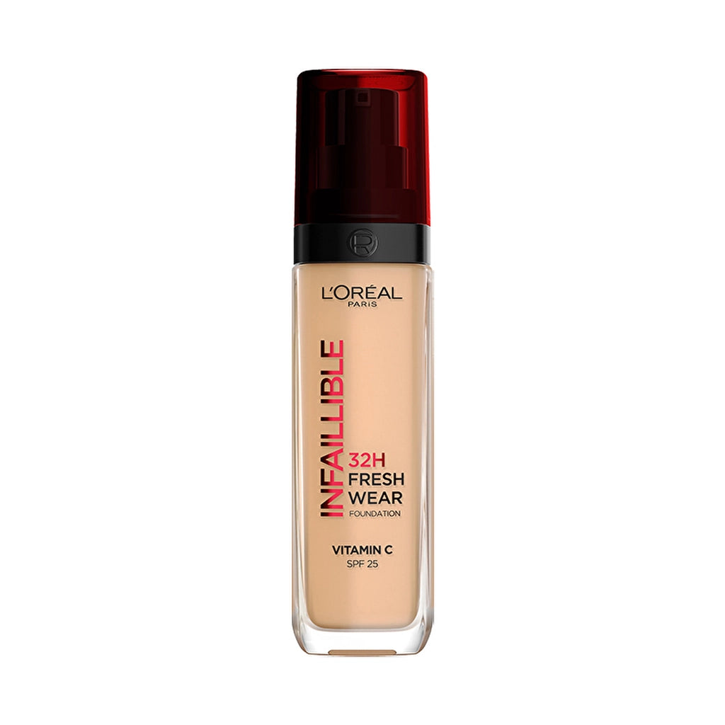 Loreal Paris Infaillible 32H Fresh Wear Vitamin C Foundation 125 Natural Rose