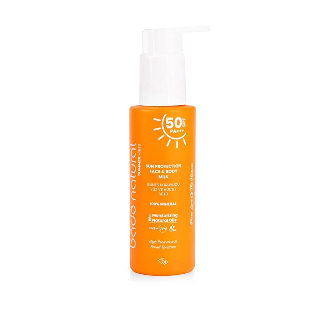 Bade Natural 50 SPF Sunscreen Face and Body Milk 100 ml